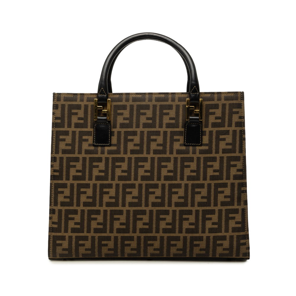 Pre-Loved Fendi Zucca Canvas Tote